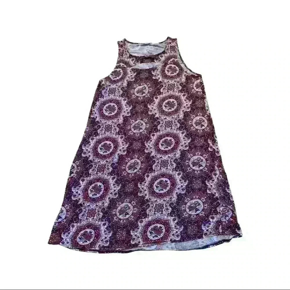 Aeropostale Geometric Print High-Neck Swing Dress Size Small - Picture 3 of 7